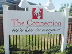 The Connection front sign