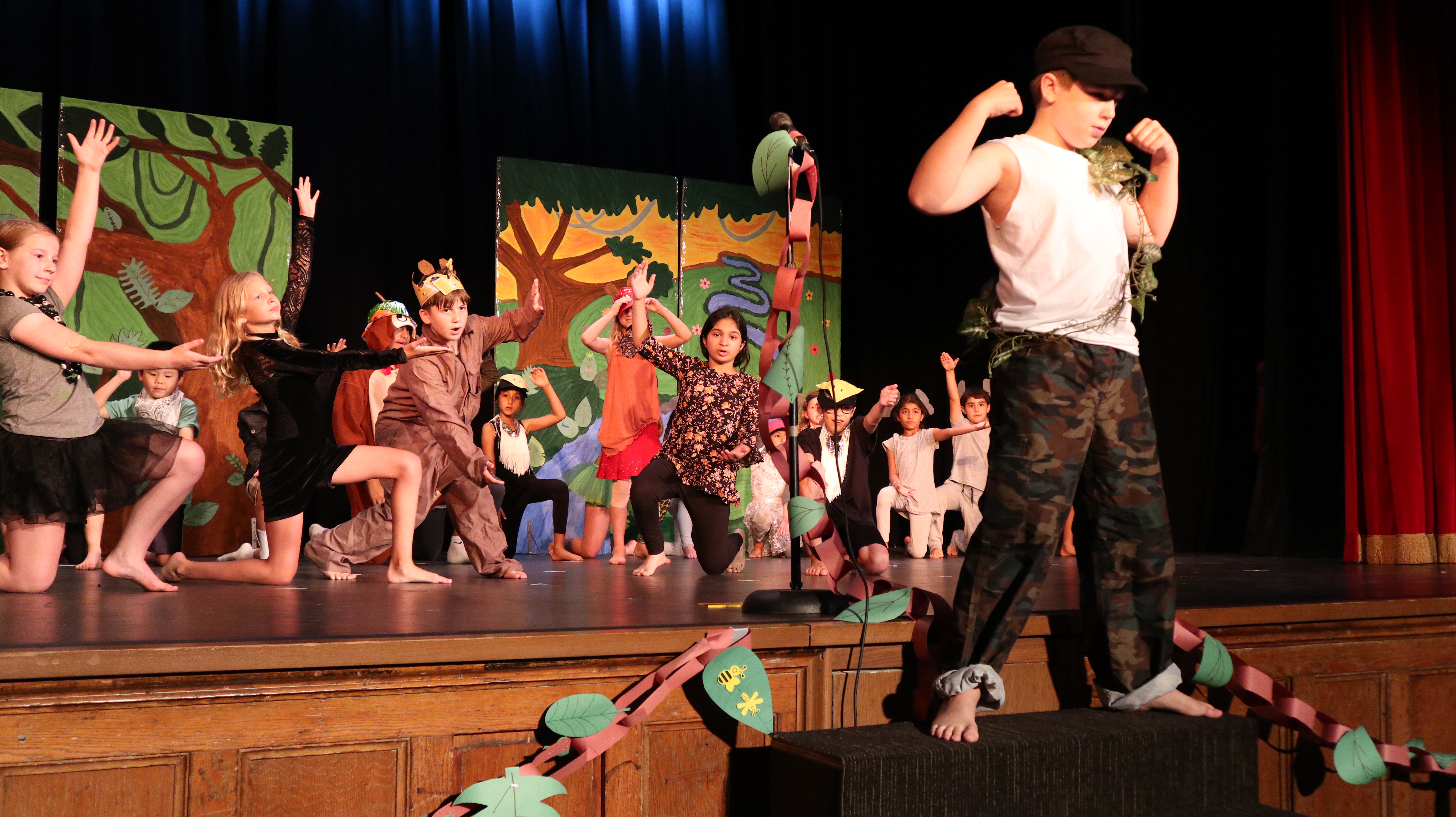 Camper's perform The Jungle Book in Summer 2019 Theater Camp