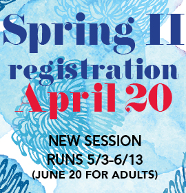 Spring II Registration April 20
