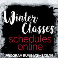 Winter Schedules Winter Class Registration