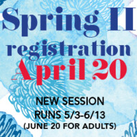 Spring II Registration April 20